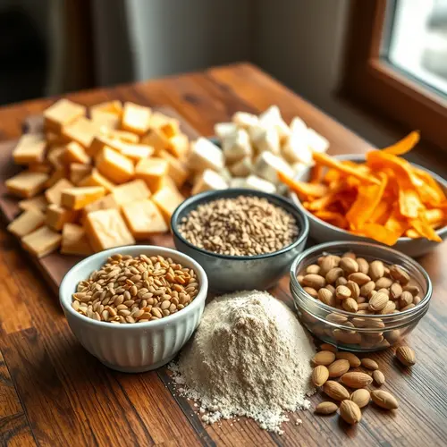 Top 7 high protein vegan foods low-carb for Muscle